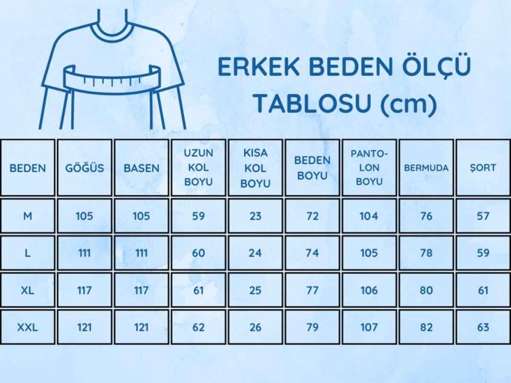 Bordo Battal Uzun Kollu Likralı Erkek Pijama Takımı 1187UKBL