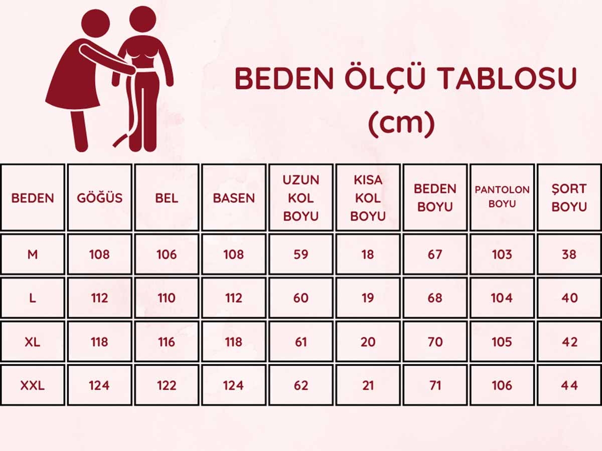 Kırmızı%20Önden%20Düğmeli%20Uzun%20Kollu%20Bayan%20Pijama%20Takımı%202577UY